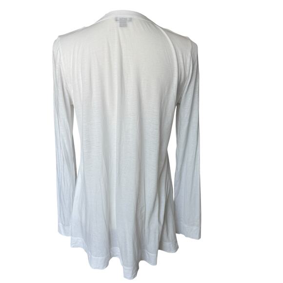 J. JILL Top Womens S White Lightweight 100% Cotton Breathable Natural Fiber - Picture 3 of 10